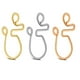 thumbnail image 5 of Anillo Falso Para La Nariz Para Mujer, Anillos Para La Nariz, Aro Para La Nariz, Piercing Para El Amor, Aro Apretado, Clip Para La Nariz En Forma De U, Aro Para La Nariz De Tendencia Artificial 9Uds Sweethay AP005788-00, 5 of 6