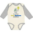 thumbnail image 3 of Inktastic I Support Down Syndrome Awareness Elephant with Balloon Boys or Girls Long Sleeve Baby Bodysuit, 3 of 5