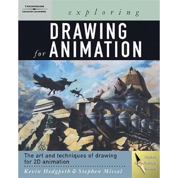 Pre-Owned Exploring Drawing for Animation (Design Concepts) (Paperback) 1401824196 9781401824198