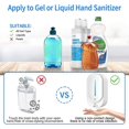 thumbnail image 3 of BRILLAR Dispensador de jabón automático de pared sin contacto - 350 ml (blanco), 3 of 5