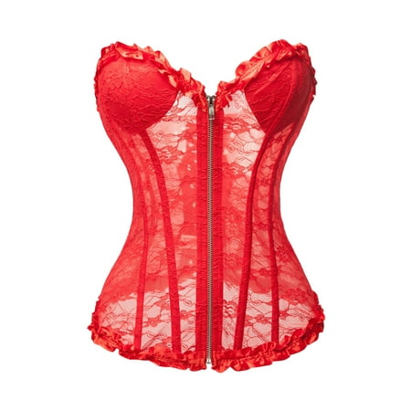 UPPADA Corset Belt for Women On Sale Womens Bustier Lingerie Bodice Corset Plus Size Bustier Tops Pattern Corset Belt Floral Bustier Top Underbust Lace Up Corset