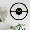 thumbnail image 2 of 12Inch Acrylic Round Wall Clock Silent Non-Ticking Decorative for Home Bedroom, 2 of 10
