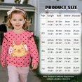 thumbnail image 7 of Garronmavis Watermelon Girls Sweatshirts Comfortable Capybara Toddler Girl Sweatshirt Clothes Outfit 8T Fashion Pullover Crewneck Long Sleeve Shirt Stylish Fall Winter Clothes for Kids, 7 of 7