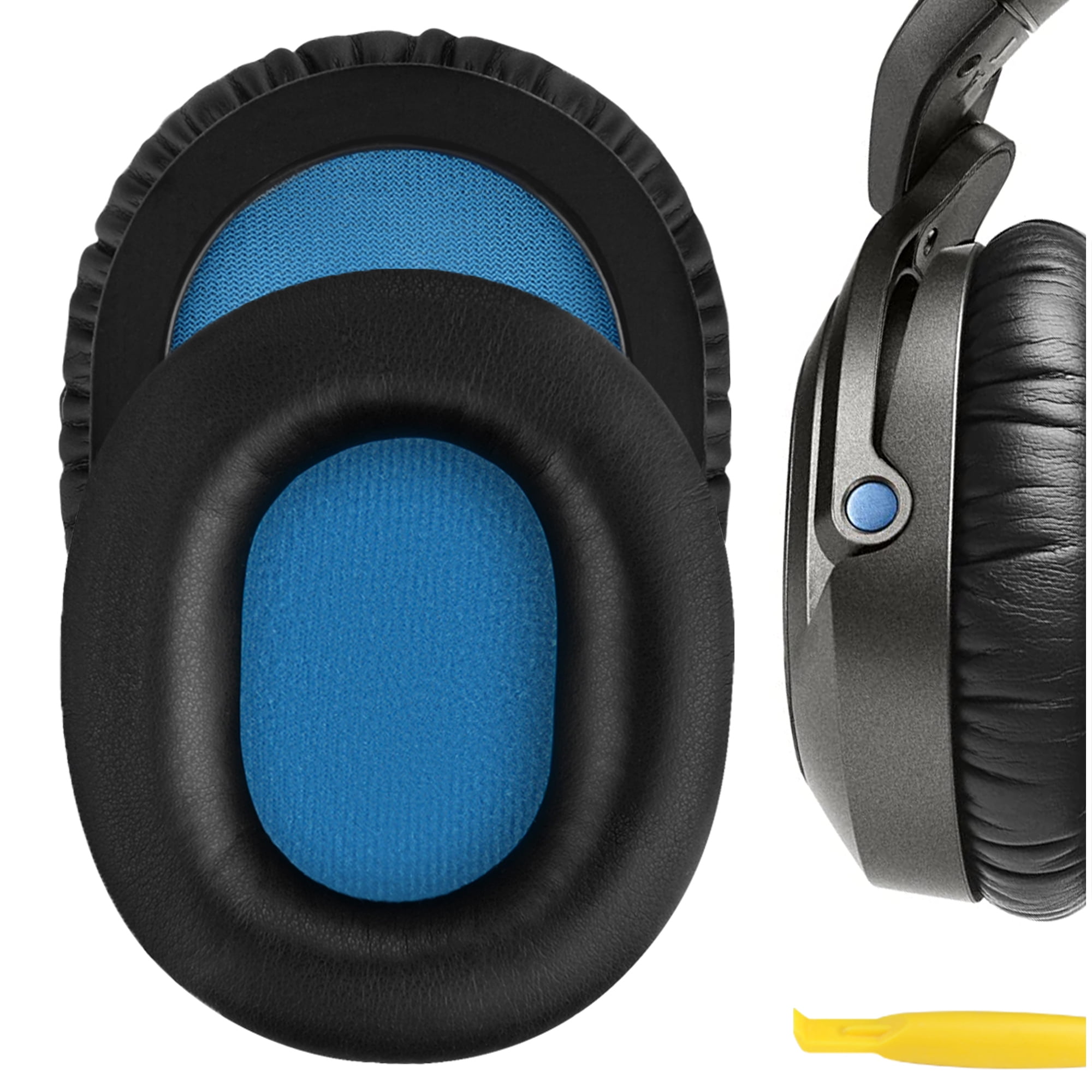 Geekria QuickFit Protein Leather Ear Pads for Sennheiser HD8 DJ