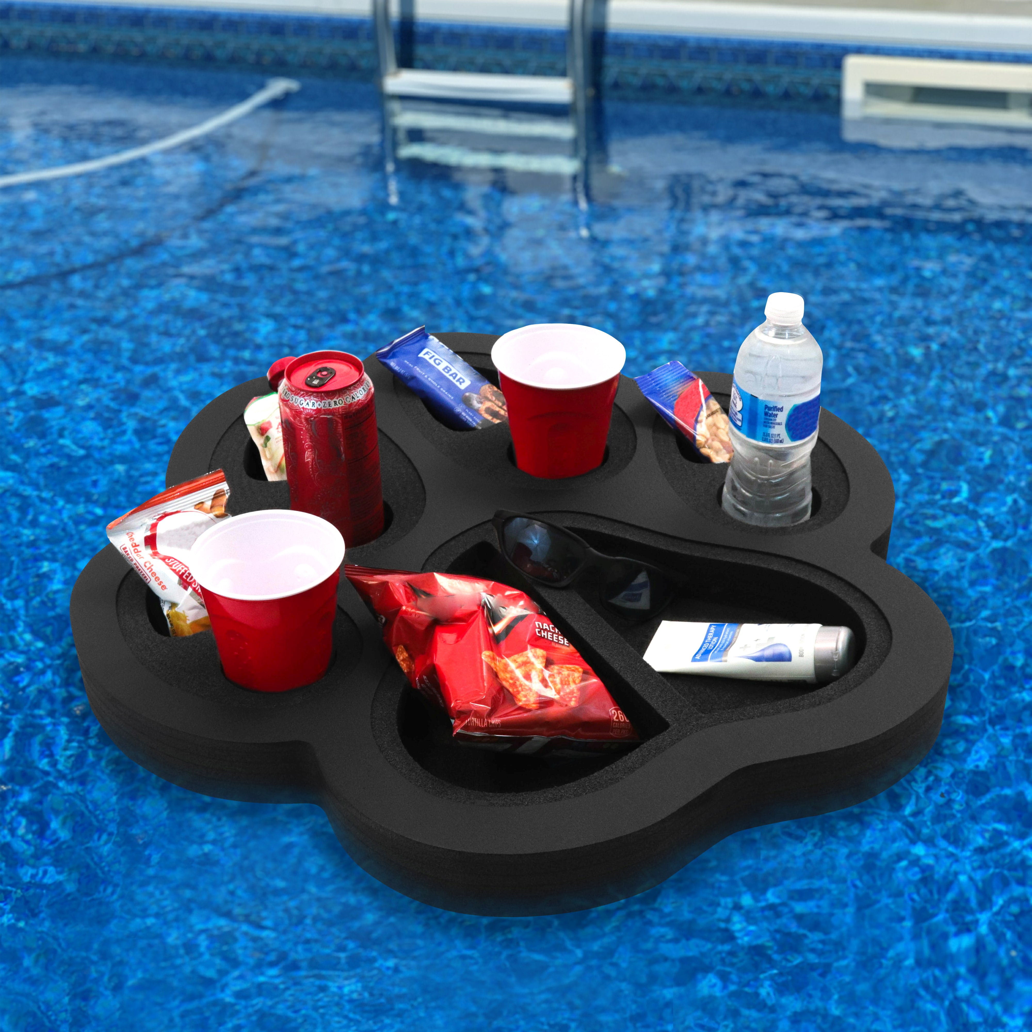 floating drinks tray