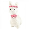 thumbnail image 2 of Hudson Baby Infant Girl Plush Blanket with Toy, Llama, One Size, 2 of 3