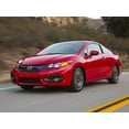 thumbnail image 4 of Rvinyl Pillar Post Window Trim Compatible with Honda Civic 2012-2015 (Coupe) - Aluminum (Brushed, 4 of 8