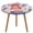 style-4, variant on 4th of July Round Fitted Tablecloth with Flannel Backing Elastic Table Cloth Waterproof Oil-Proof Plastic Table Cover Table Up 40"-54" Diameter)