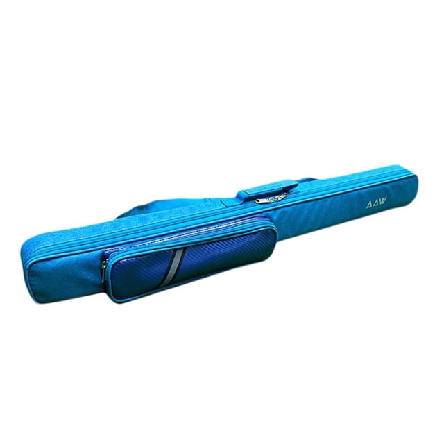 Guardoinrt Premium Billiard Cue Case Billiards Pool Cue Carrying Case Oxford Cloth With Accessory Pocket For Players Cue Tips