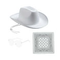 thumbnail image 4 of Sombrero de Sombrero de vaquero occidental para celebración al aire libre Vacaciones Boda Club nocturno, 4 of 8