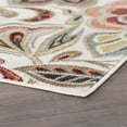 thumbnail image 5 of Deco Transitional 2' x 7.7' Ivory and Red Polypropylene Indoor Area Rug, 5 of 8