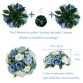 Blosmon Flower Kissing Balls Wedding Centerpieces 6 Pcs Spring