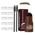 thumbnail image 2 of Sombra de ojos, regalo para mujeres, kit para dar forma a las cejas, kit con 10 estilos, plantillas reutilizables para cejas, lápiz de cejas., 2 of 2