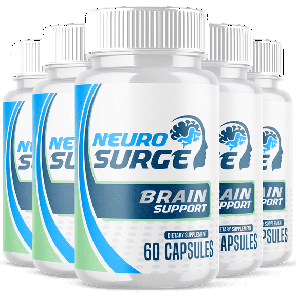 Neuro Surge Advanced Formula Brain Support Pills Maximum Strength Supplement NeuroSurge 300 Capsules