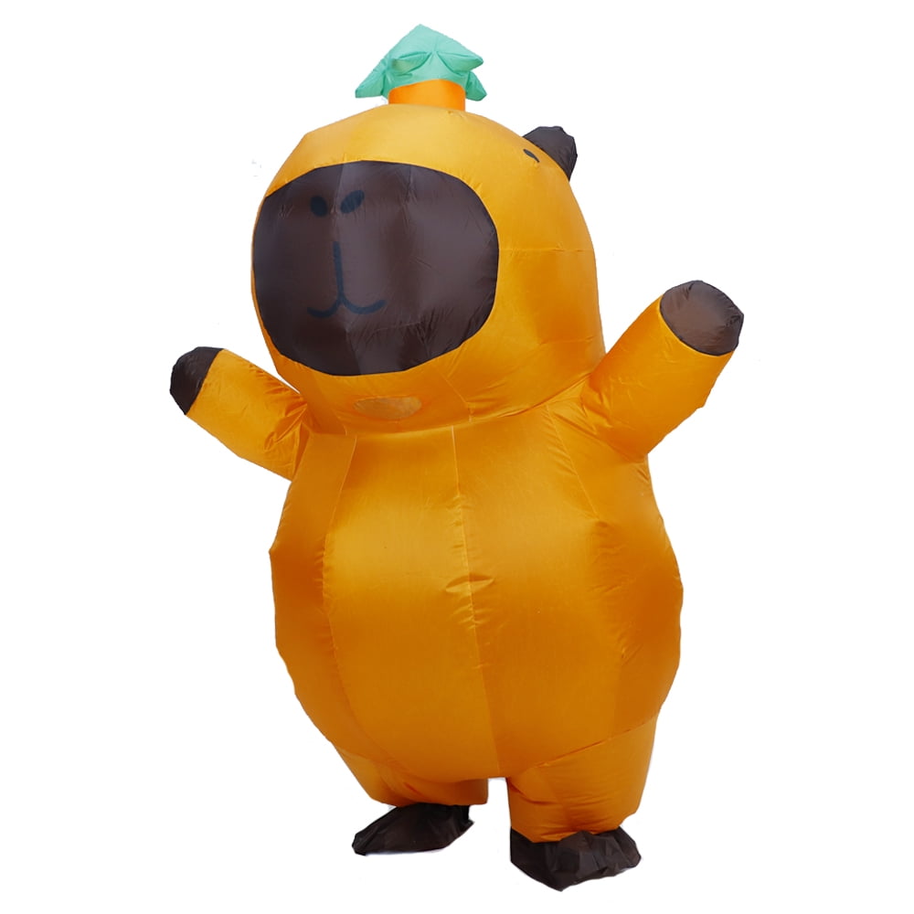 Funny Inflatable Capybara Costume Mascot Blow up Suits for Party Cosplay Halloween Cosplay suit