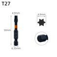 thumbnail image 1 of MYG Robust 50mm Magnetic Torx Screwdriver Bits Compatible with Electric Tools, 1 of 5