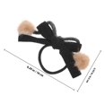 thumbnail image 2 of KAKOWELY Cuerda De Plush Elástica Para Coleta Con Esponjoso Para Uso Diario Y Fiestas, 2 of 7