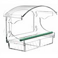 thumbnail image 1 of Window Bird Feeder with 4 Strong Suction Cups, Clear Window Bird Feeder for Outside, Acrylic Bird House for Window, 1 of 5