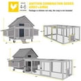 thumbnail image 5 of Aivituvin 20.73 ft² Chicken Coop Extension Chicken Run Large Chicken Pen Rabbit Enclosure Duck House, 5 of 6