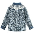 thumbnail image 2 of Girls' Blouse with Polka Dots and Lace Collar RH0927, 2 of 2