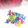 thumbnail image 4 of 24pcs Metal Clips Bill Holder Storege Clips Lacquered Metal Clips Colorful Metal Clips Mixed Color 22mm, 4 of 9