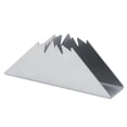 thumbnail image 3 of Servilletero Triangular de Acero Inoxidable Jadeshay, 3 of 8