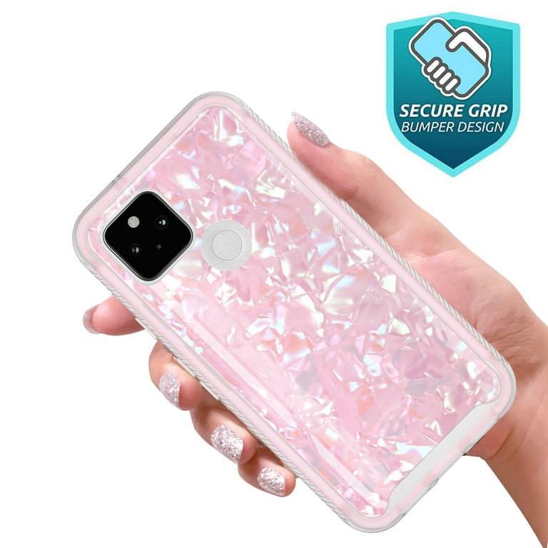 Google Pixel 4a with 5G Case (For 5G Version ONLY), Rosebono