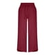 thumbnail image 5 of Pantalones de Cintura Elástica para Mujeres Casual Bolsillos de Poliéster de Color Sólido Pantalones de Lino Mujeres Verano para las Vacaciones Al Mar Y el Uso Diario, 5 of 9
