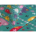 thumbnail image 4 of Ambesonne Animal Cartoon Quilted Bedspread Set 3 Pcs, Joyful Nature, King Size, Multicolor, 4 of 5