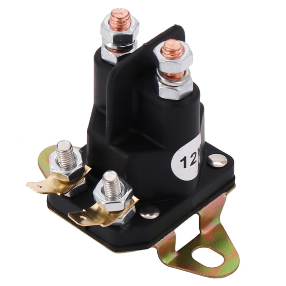 Ztuoauma Relais Solénoïde de Démarrage Miu12537 884-1221-210-02 892-1221-210 894-1221-210 94285 pour Tondeuses John Deere Lawn S240 X300 X304 X305 X310X X380 X390 X394 Fs600V Fs651V Toro Trombetta