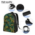 thumbnail image 5 of Cauagu Jungle Leopard Yellow Print Backpacks,Travel Daypack Casual Laptop Backpack Bookbag Fits 15 Inch Computer for Men Women, 5 of 8