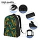 thumbnail image 5 of Disketp Jungle Leopard Yellow Mochila Unisex de Apertura Lateral Completa, Mochila para Laptop para Escuela, Trabajo y Viajes, 5 of 8