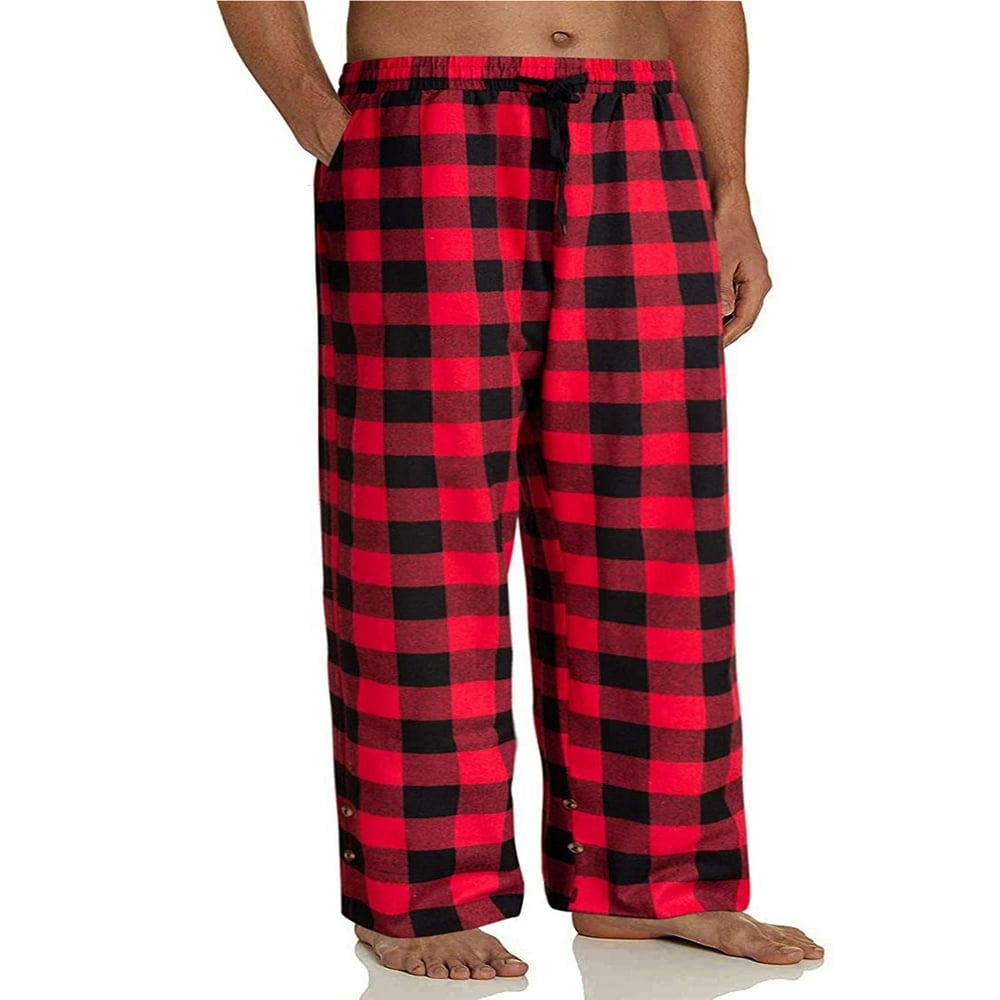 Cuffed check pyjama bottoms new arrivals
