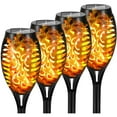 thumbnail image 4 of Solar Outdoor Lights - 12LED Flickering Flame Solar Torch Lights， Waterproof Solar Garden Lights Powered Pathway Lights Landscape Decoration for Garden Patio Yard, 4 of 31