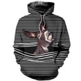 thumbnail image 4 of Sudadera con capucha de gran tamaño con estampado 3D de burro para hombre y mujer, moda Y2K, ropa de calle, jerséis con capucha, ropa para niños, 4 of 5