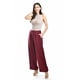thumbnail image 2 of Pantalon de pierna ancha Roman Fashion / Juvenil, 9202 (Vino) vino M, 2 of 5