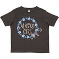 thumbnail image 3 of Inktastic Alaska Girl Forget-me-not Flower Girls Toddler T-Shirt, 3 of 5