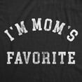 thumbnail image 2 of Mens Funny T Shirts Im Moms Favorite Sarcastic Graphic Novelty Tee for Men Graphic Tees, 2 of 9