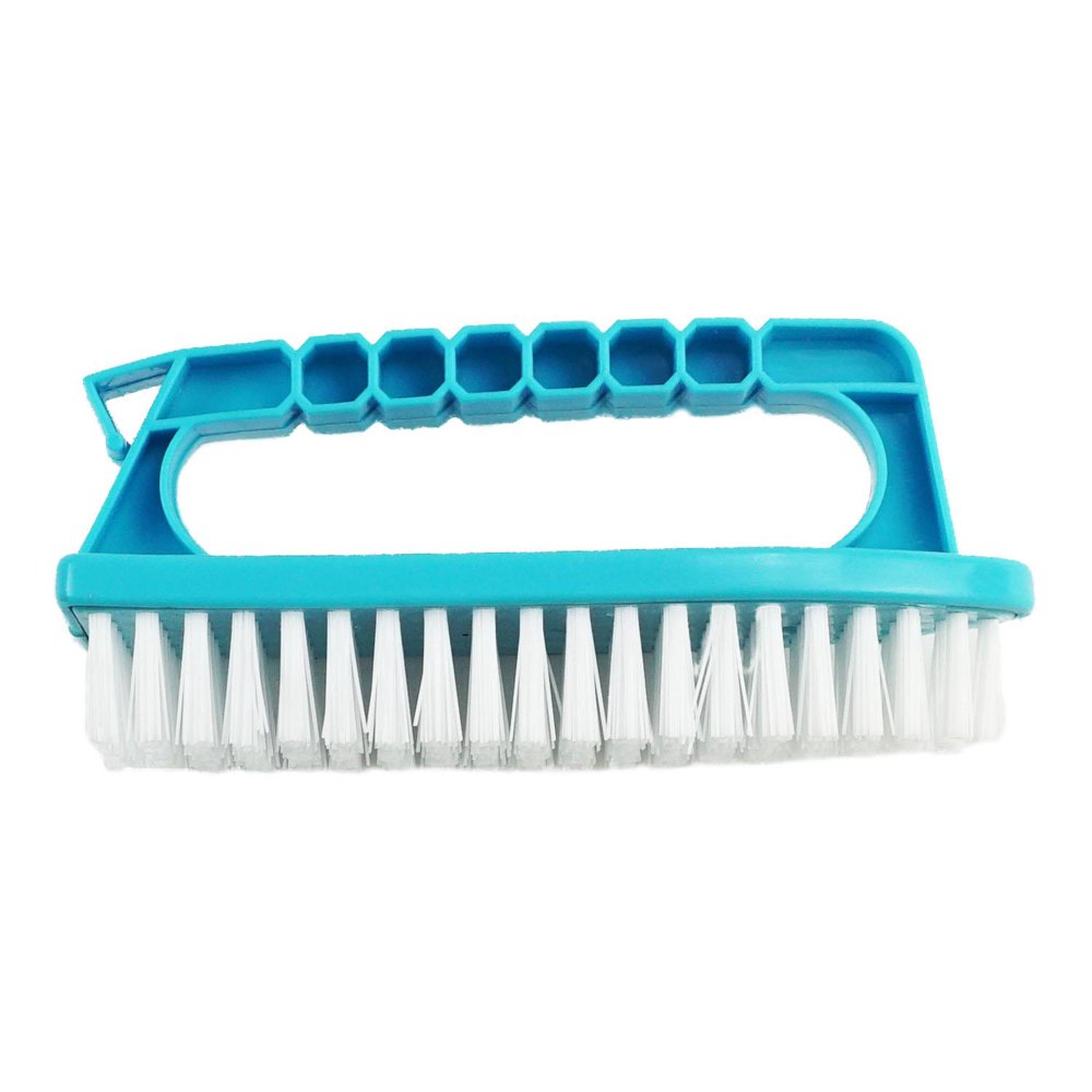 5.75" Aqua Blue AllPurpose HandHeld Swimming Pool Scrub Brush