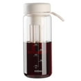 thumbnail image 1 of LEEYNEER 450/600ML Cold Brew Cup with Scale Filter Food Grade Large Capacity Portable Travel Tea Bottle Cold Brew Coffee Maker Jar, 1 of 8