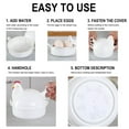 thumbnail image 4 of SPOORYYO Chicken-Shaped Microwave Egg Cooker - Easy to Make Perfect Hard or Soft Boiled Eggs, Kitchen Gadget for Quick and Mess-Free Egg Preparation, 4 of 9