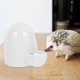 thumbnail image 4 of Thick Ceramic Home Pet Water Feeder Hedgehog Drinking Fountain Small Pet Water Dispenser (White), 4 of 4