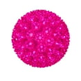 thumbnail image 1 of Novelty Lights LED 7.5in 100 Light Starlight Sphere, Pink, Large Ornament Ball Light, 5ft Hanging Cord with S Hook, 12ft Power Cord with Stackable Plug, Commercial Grade, 1 of 8