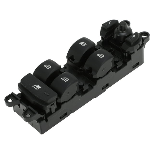 Interruptor de ventana eléctrica No.31334345 Interruptor de control de ventana del lado del conductor delantero izquierdo para Volvo S60 V60 XC60 Negro