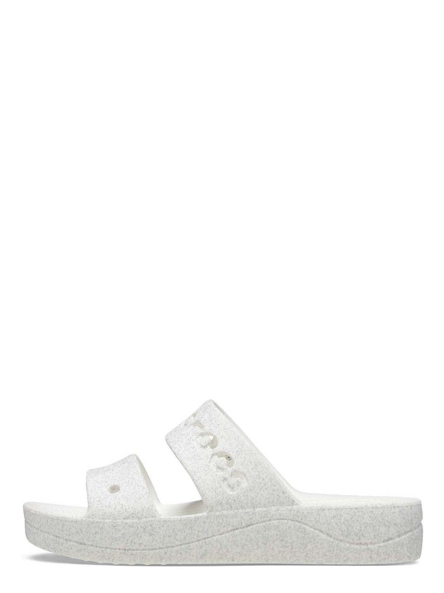 Crocs Unisex Baya Platform Glitter Slide Sandal Walmart
