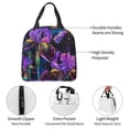 thumbnail image 4 of Balery Starry Night Iris Field Bolsa de Almuerzo Aislada – Caja de Almuerzo con Papel de Aluminio Grueso, Mantiene la Comida Fresca por 4 Horas, 4 of 8