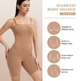 thumbnail image 3 of MISS MOLY Shapewear for Women Seamless Full Body Shaper Compression Faja Bodysuits Tummy Control Mid Thigh Slimmer, 3 of 5