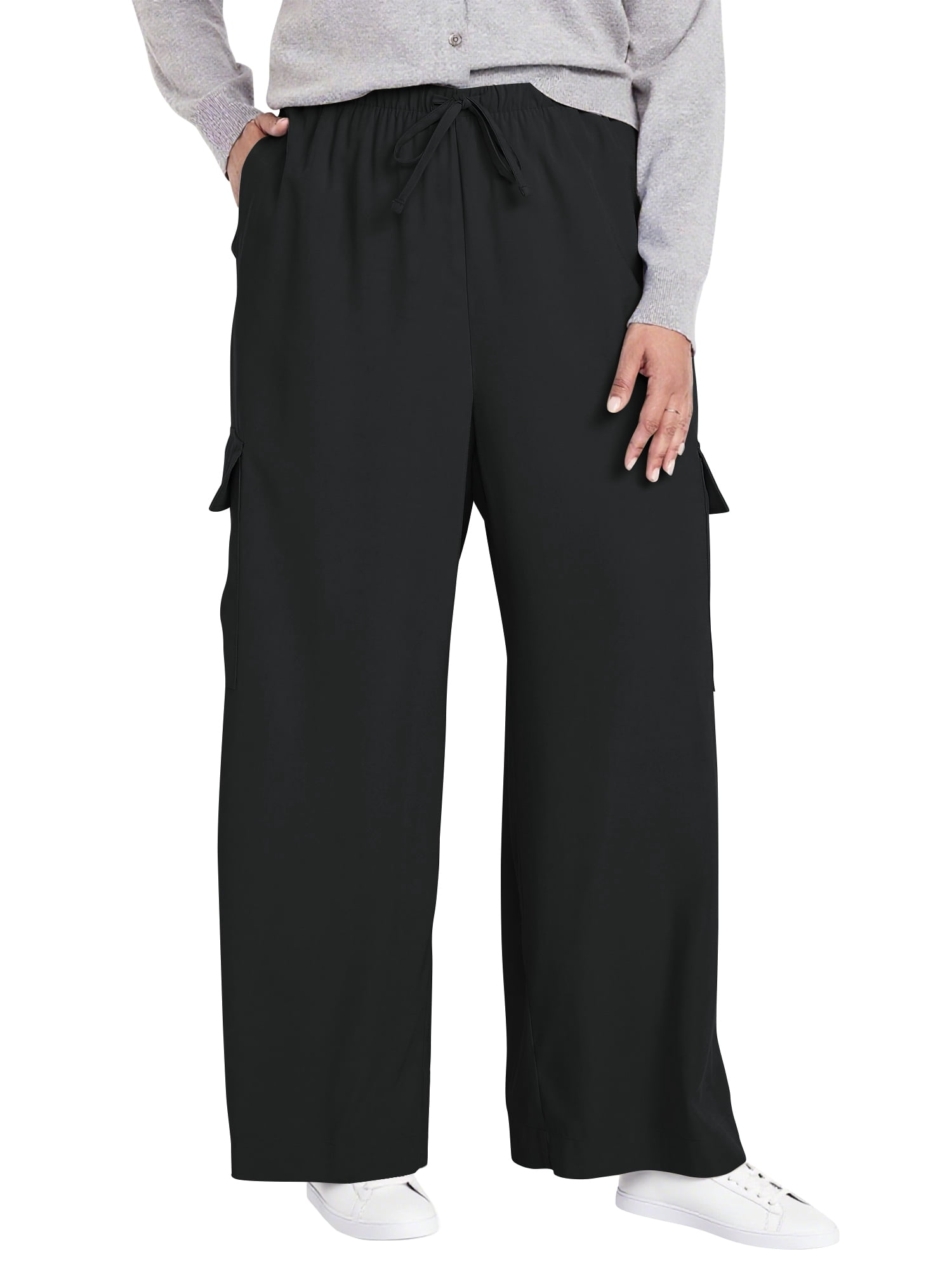 Lee Women's Plus Ultra Lux Comfort Wide Leg Pant Mid-Rise Regular