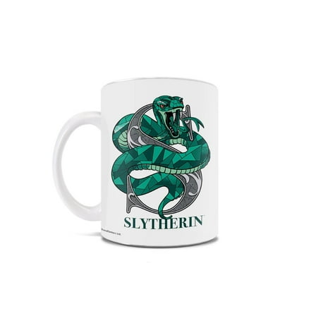 Harry Potter (Slytherin Emblem) 11 oz White Ceramic Mug