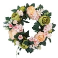 thumbnail image 1 of Guirnalda de flores artificiales Simulación de puerta de oficina en casa Decoración floral Colgante Guirnalda de flores falsas, Verde champán Kearding HA9080-01B, 1 of 6